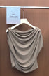 Wide Cowl Neck Design Top